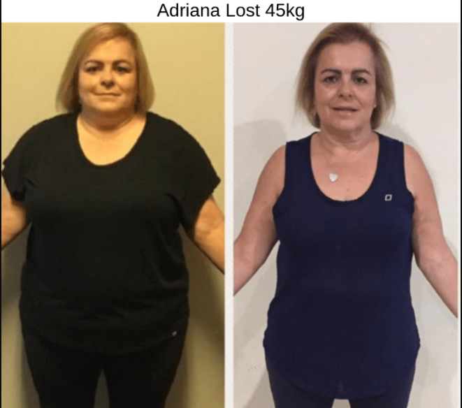 ADRIANNA LOST 45KGS